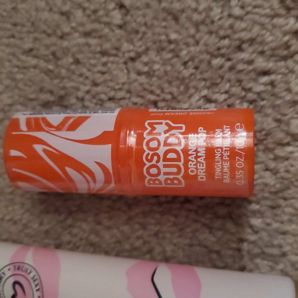 Pure Romance Flirt Shave Cream and Bosom Buddy Orange Dream Pop Set - Picture 2 of 6